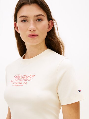 TOMMY HILFIGER - Camiseta en beige