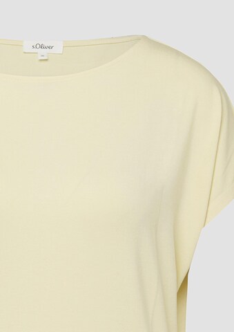 s.Oliver Μπλουζάκι σε κίτρινο
