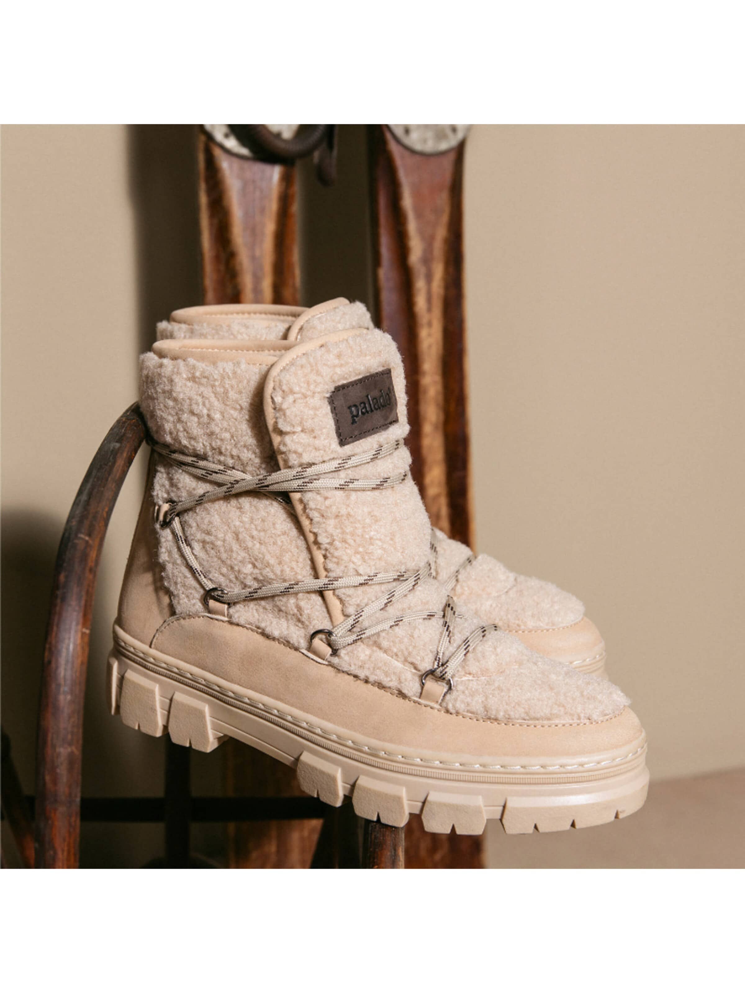 Palado Boots 'Palado Grera'‌‌‌ in Beige