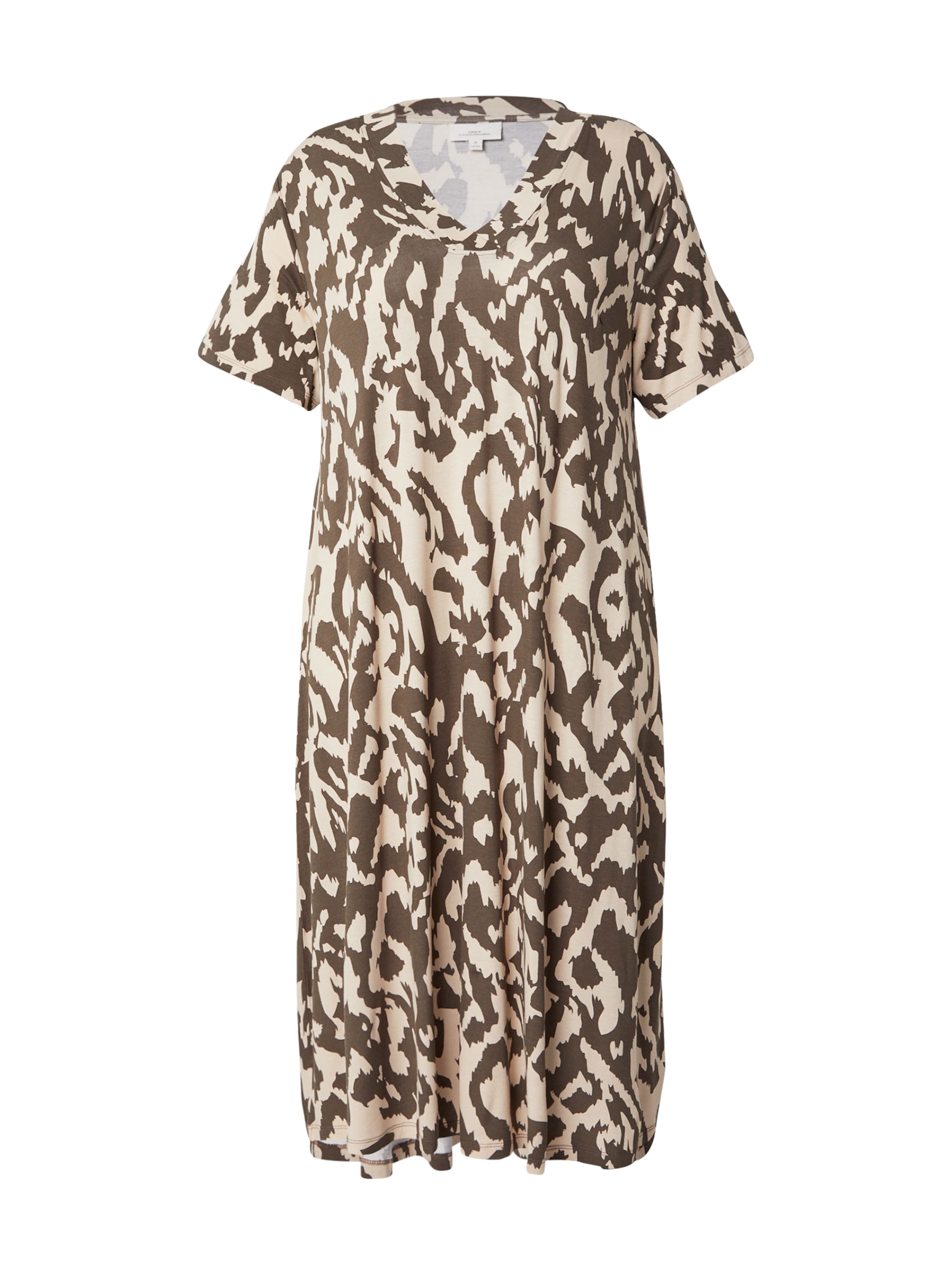 Abito 'CARFYRLA' di ONLY Carmakoma in verde: frontale