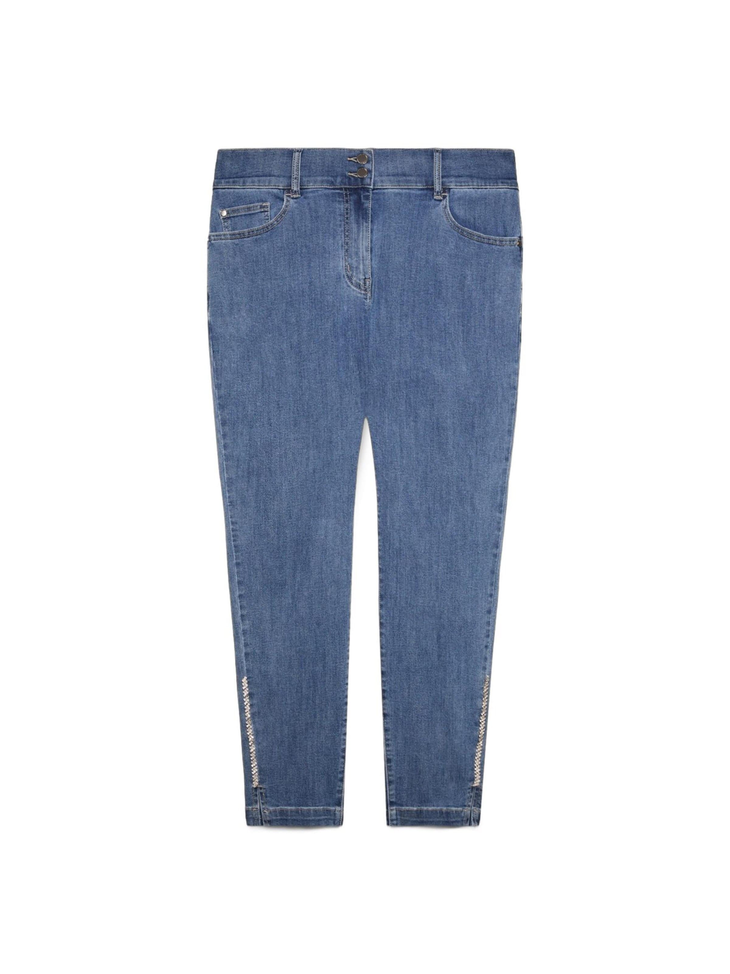 Fiorella Rubino Skinny Jeans in Blauw: voorkant