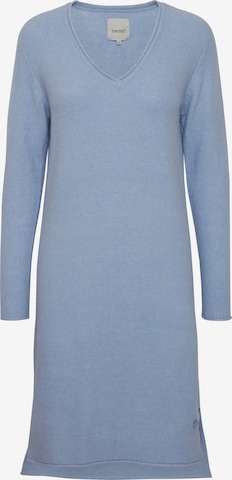 Oxmo Knitted dress 'IDA' in Blue: front