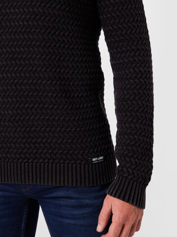 Only & Sons Sweater 'WING' in Black