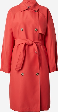 VERO MODA Between-Seasons Coat 'DOREEN' in Red: front