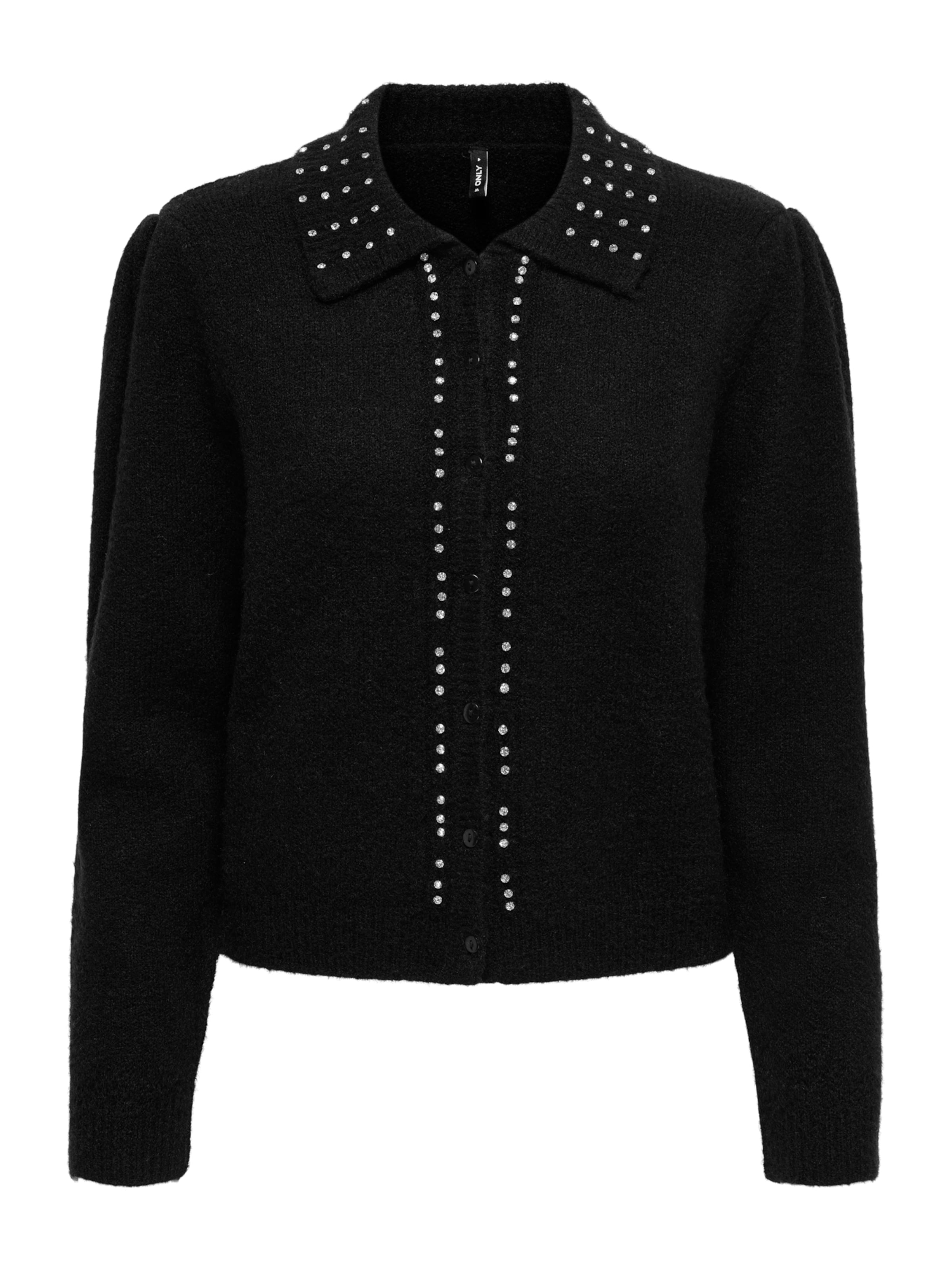 ONLY Вязаная кофта 'ONLMelody' в Черный: спереди