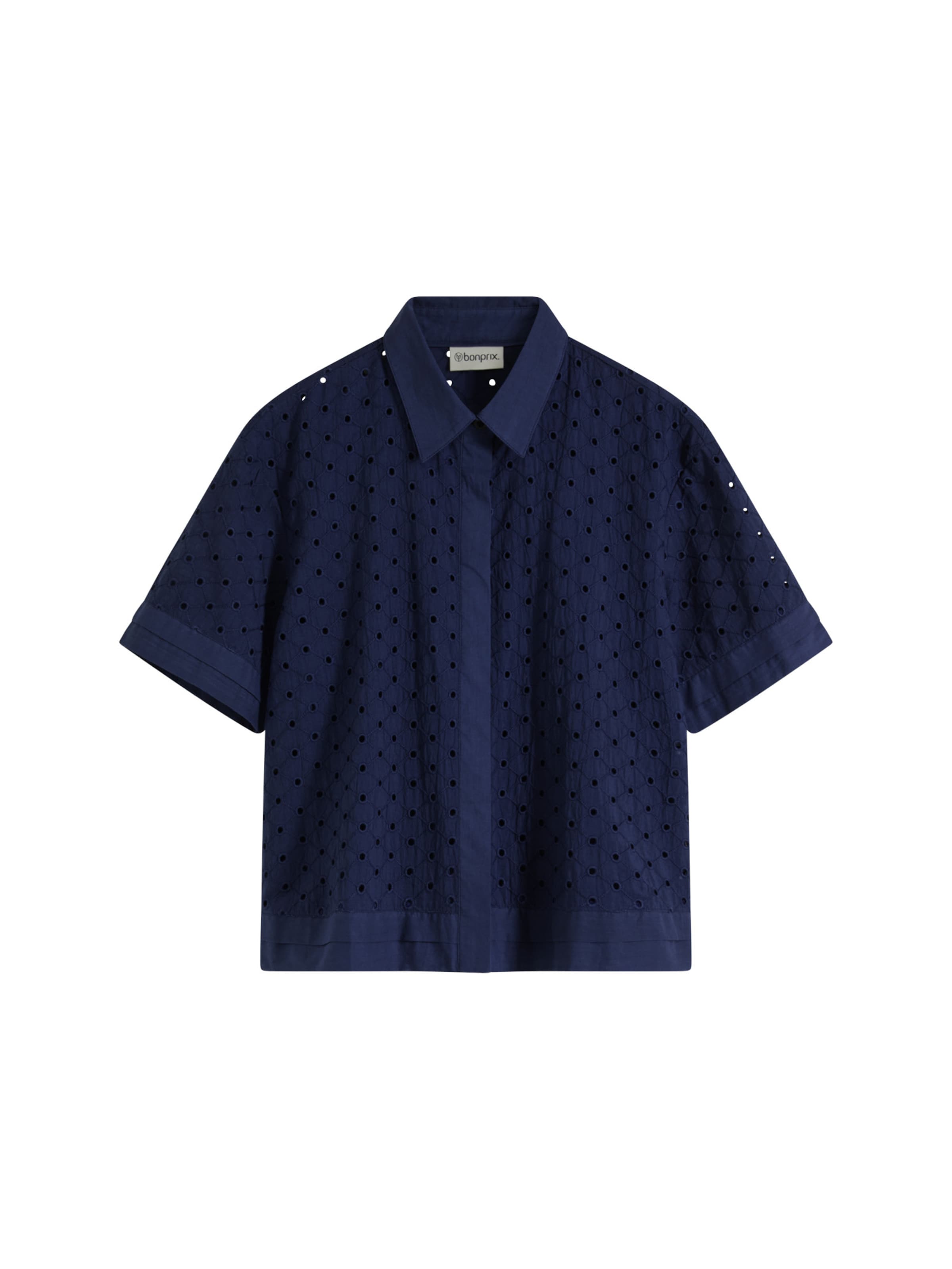bonprix Bluse in Blau: Vorderseite