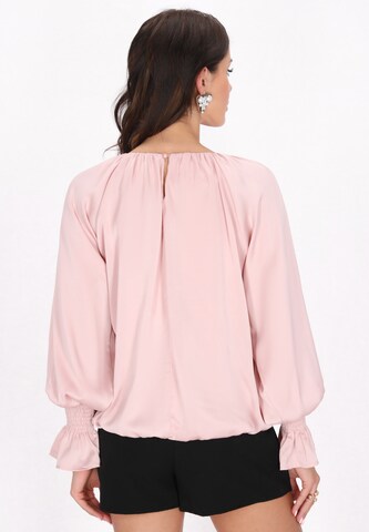 faina Blouse 'Fashion Look' in Roze