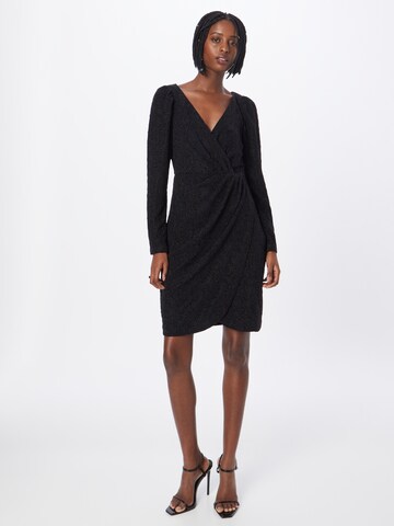 System Action Dress in Black: front