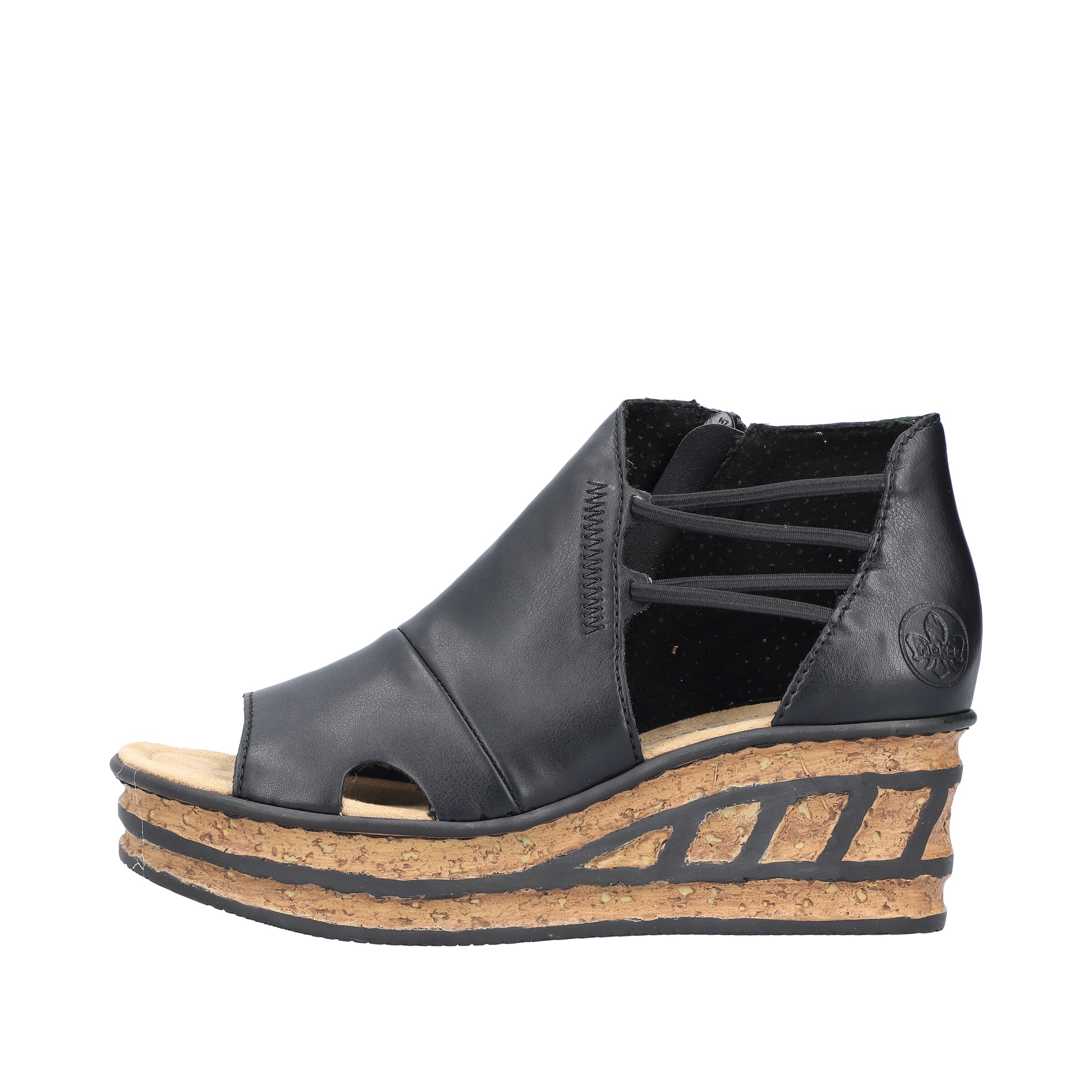 Rieker Sandale in Schwarz