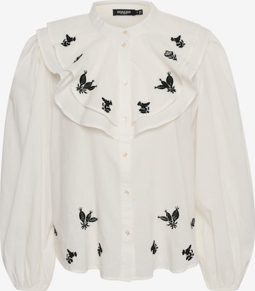 Camicia da donna 'Jennie' di SOAKED IN LUXURY in bianco: frontale