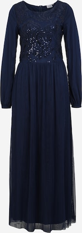 Vila Tall Aftonklänning i blå: framsida