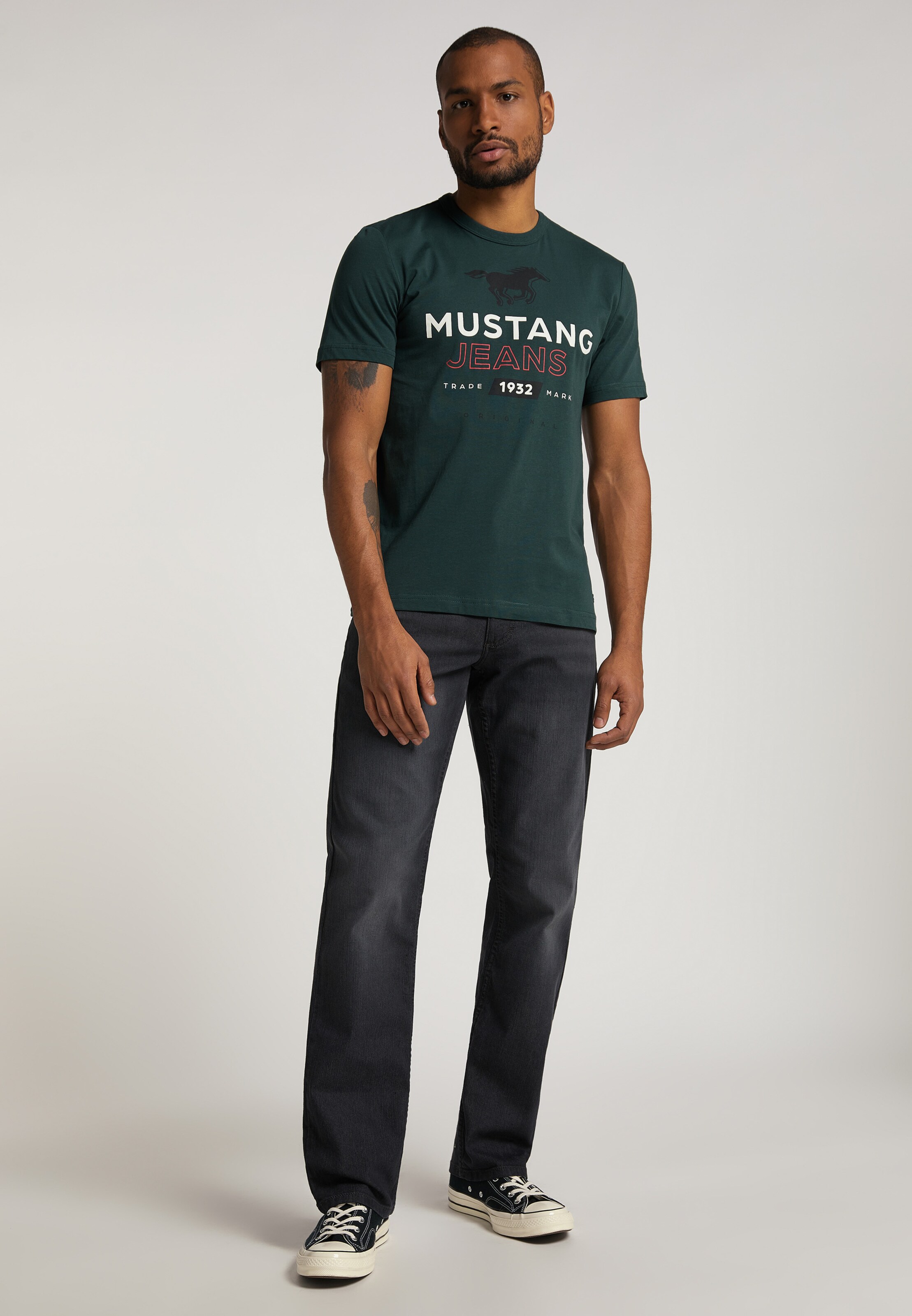 Männer Große Größen MUSTANG Jeans 'Big Sur' in Schwarz - AS92993 Männer Große Größen MUSTANG Jeans 'Big Sur' in Schwarz - AS92993