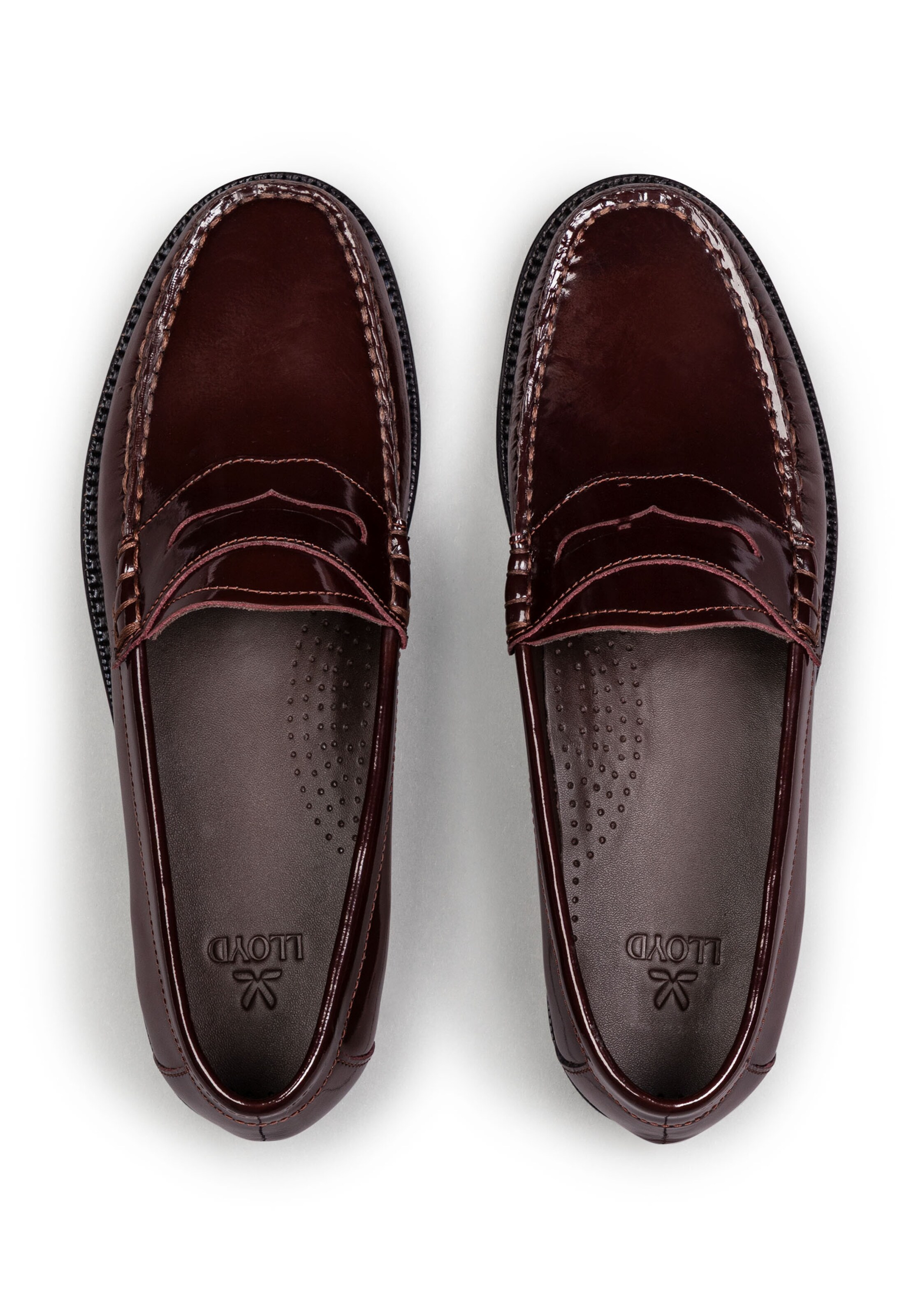 LLOYD Moccasins 'CLOUT MOVE' in Red