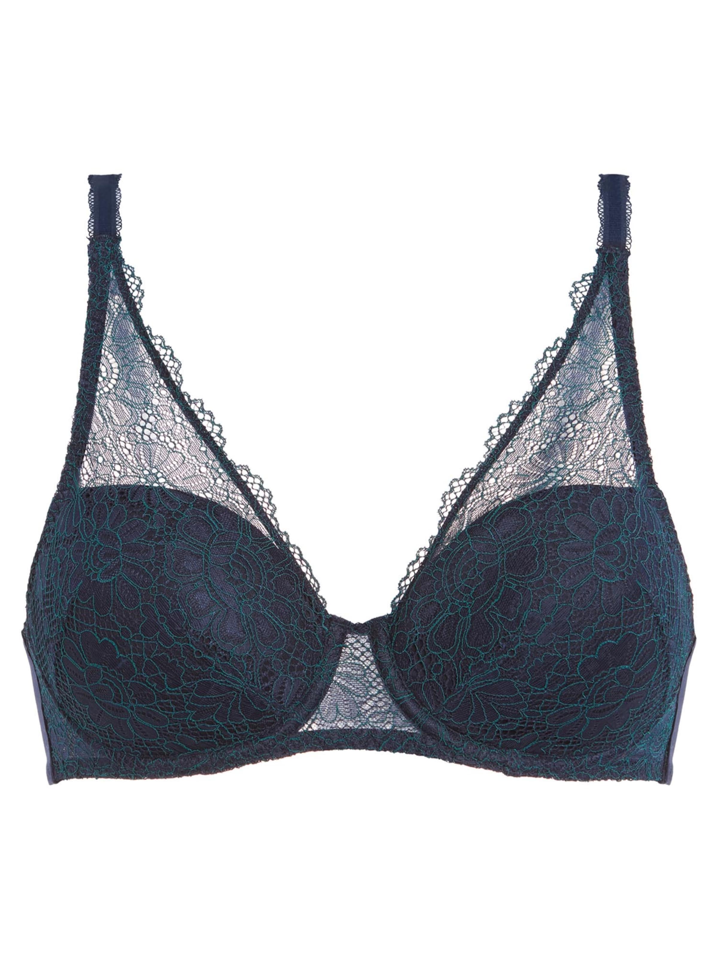 Simone Perele T-shirt Bra 'POÈME' in Blue: front