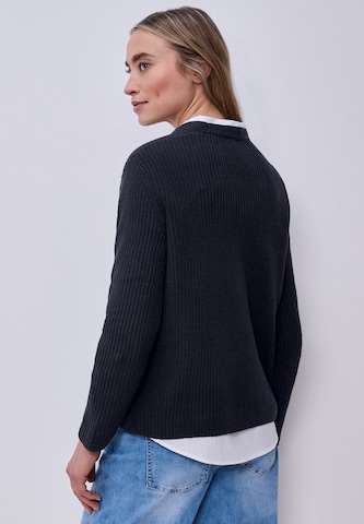 STREET ONE Pullover in Blau
