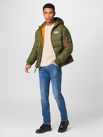 ALPHA INDUSTRIES Funktsionaalne jope, värv roheline