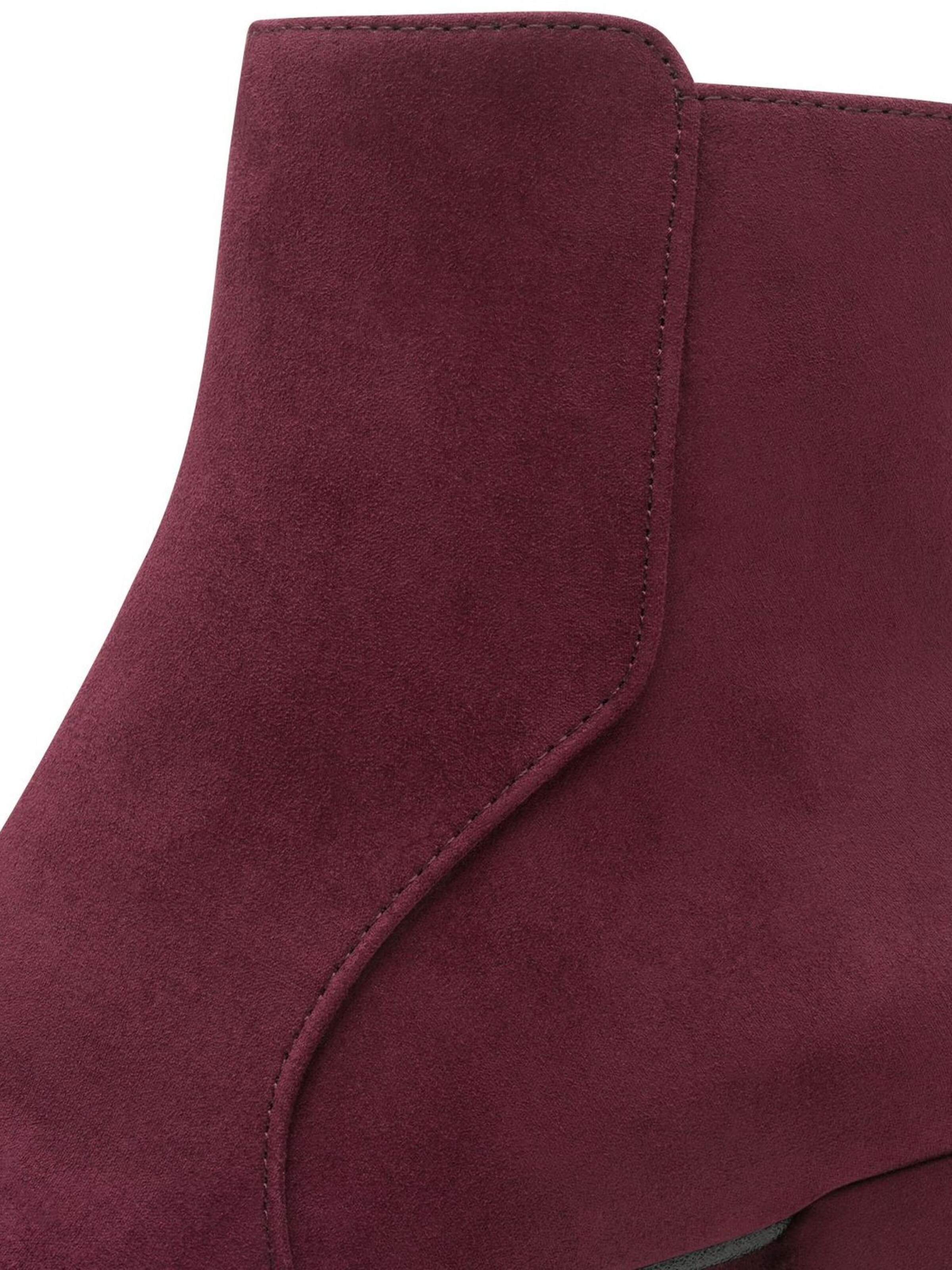 MARCO TOZZI Ankle boots in Red