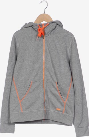 Marc Cain Sweatshirt & Zip-Up Hoodie in M in Grey: front