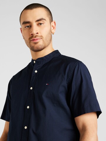 TOMMY HILFIGER Regular Fit Hemd 'Flex' in Blau