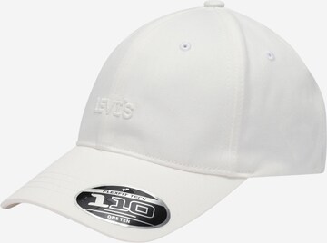 Cappello da baseball di LEVI'S ® in bianco: frontale