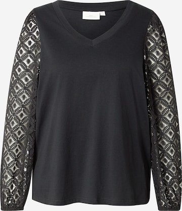 ONLY Carmakoma Paita 'CAREFFIE' värissä musta: etupuoli