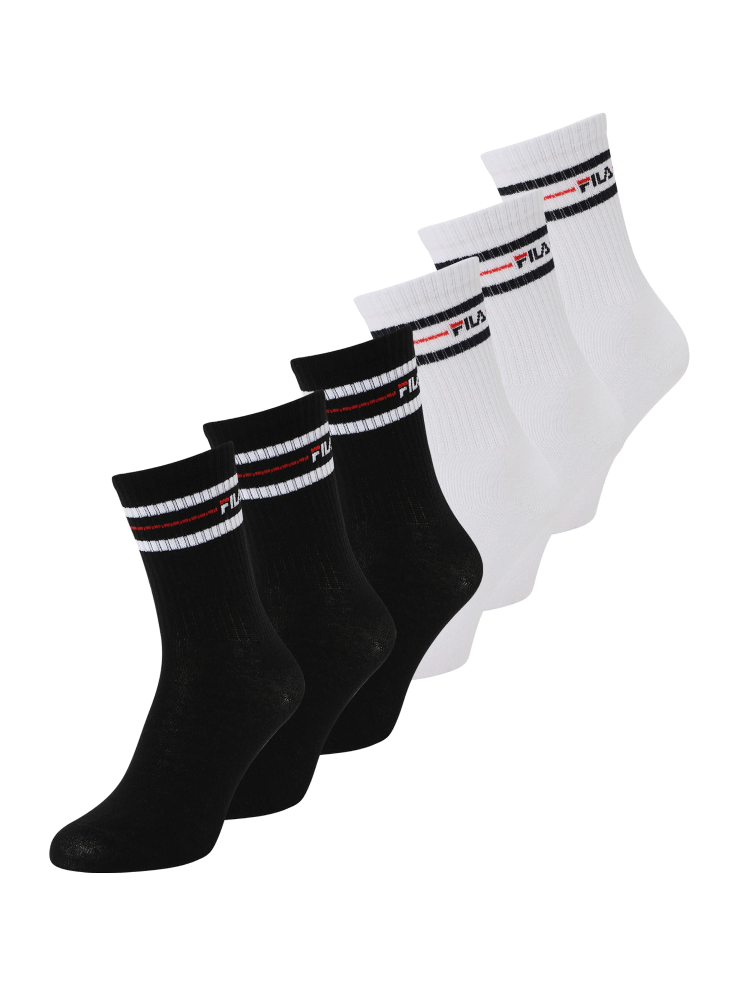 FILA Κάλτσες σε μαύρο: μπροστά