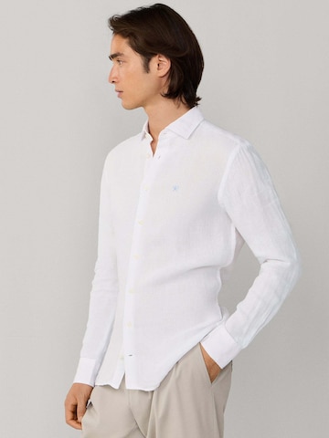 Hackett London Regular Fit Hemd in Weiß