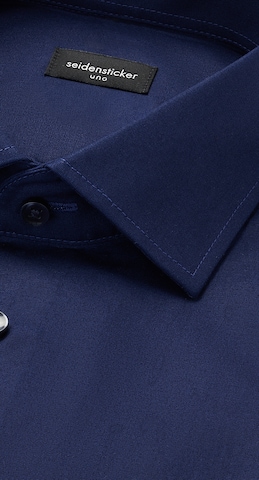 SEIDENSTICKER Regular fit Business Shirt in Blue