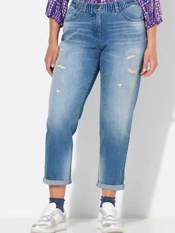 Ulla Popken Обычный Джинсы в Синий: спереди