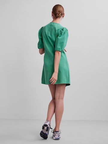 PIECES Dress 'VISTA' in Green