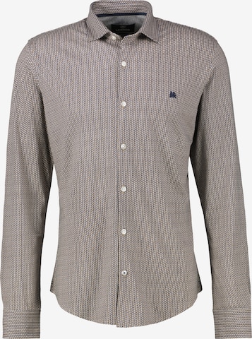 Coupe regular Chemise LERROS en marron : devant