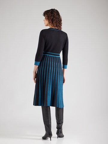 Derhy Sukienka z dzianiny 'CARLINE' w kolorze czarny