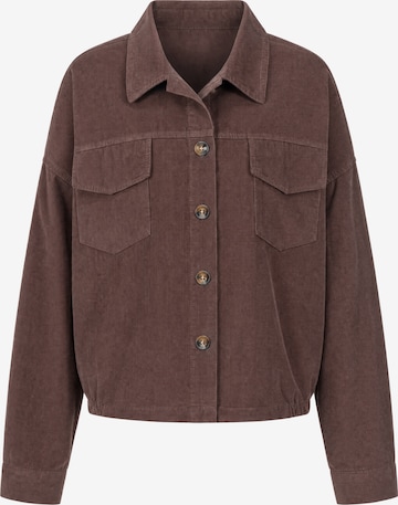 Veste mi-saison ' VERONA ' Seasons of April en marron : devant