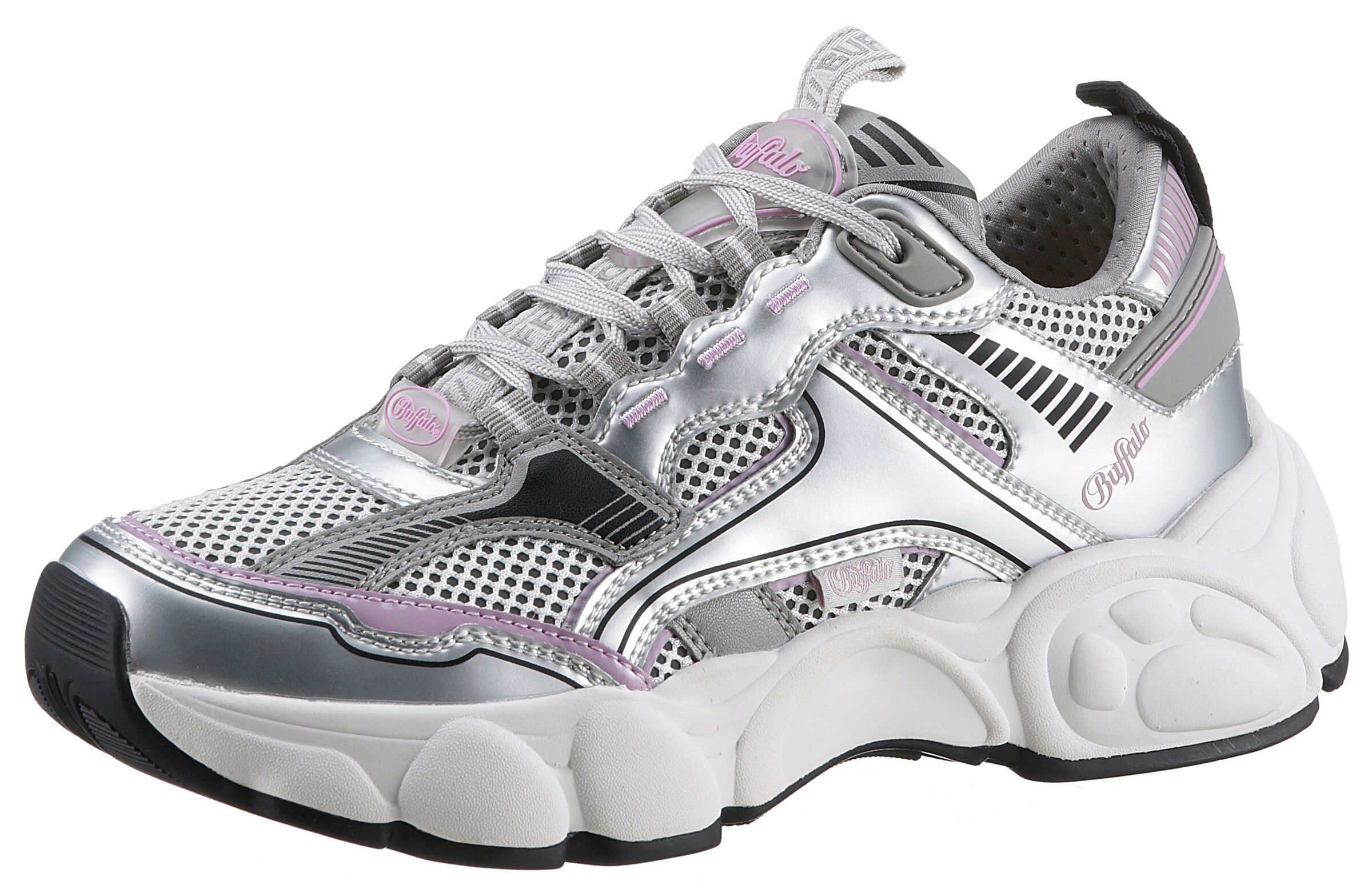 BUFFALO Sneaker in Silber: Vorderseite