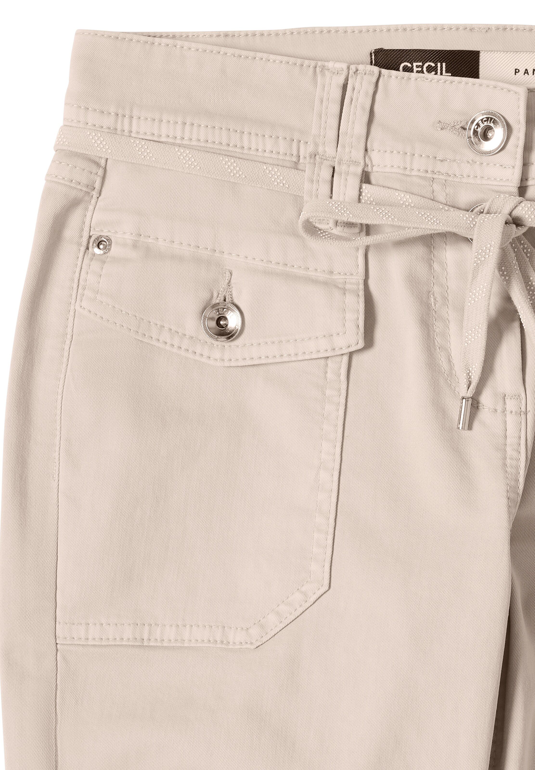 CECIL Slimfit Hose in Beige