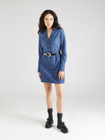 Lindex - Vestido camisero 'Nico' en azul: frente