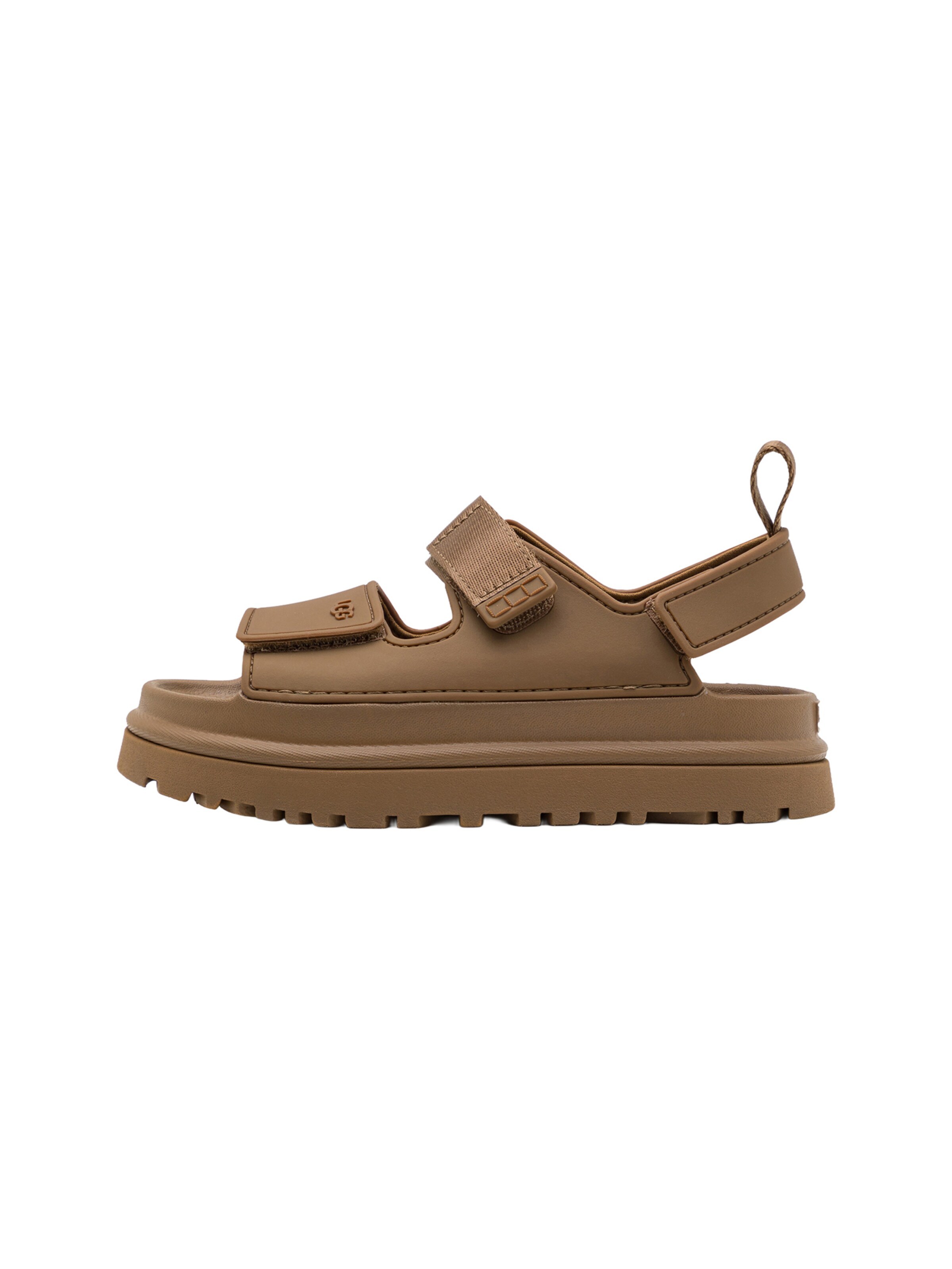 Chaussures ouvertes 'GOLDENGLOW' UGG en marron : devant