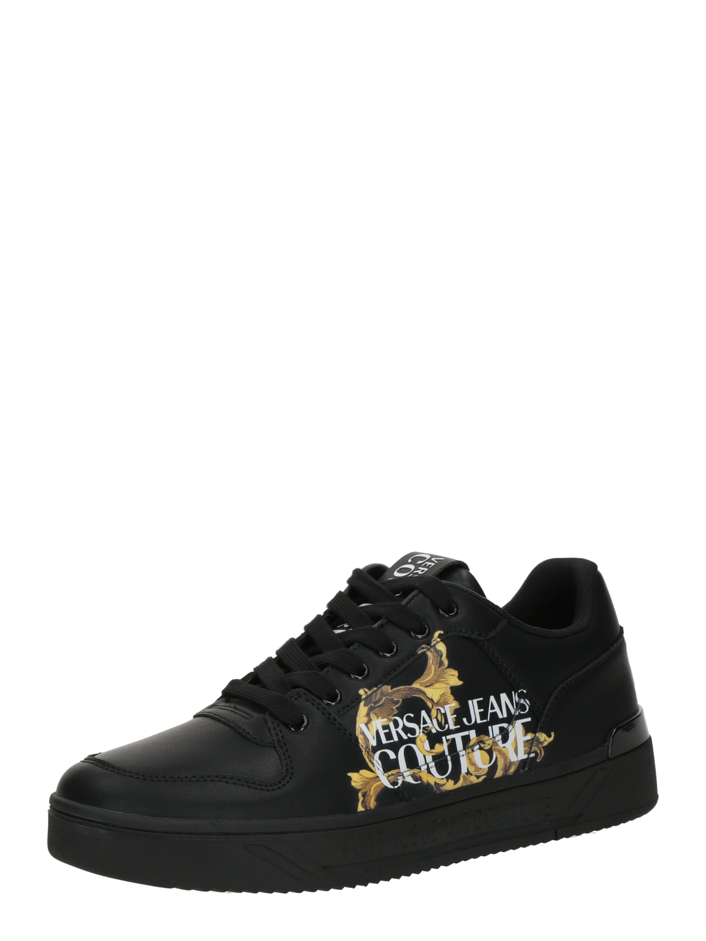 Sneaker bassa 'STARLIGHT' di Versace Jeans Couture in nero: frontale