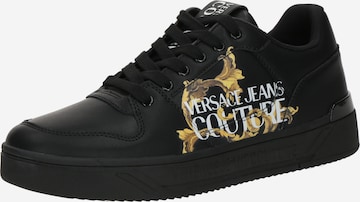 Versace Jeans CoutureNiske tenisice 'STARLIGHT' - crna boja: prednji dio