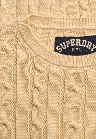 Pull-over 'Essentials' Superdry & Co en jaune