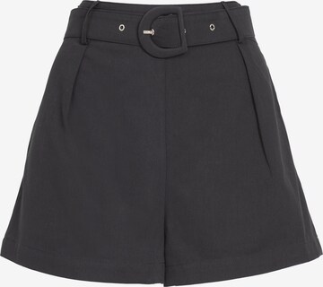 Influencer Shorts in Schwarz: predná strana