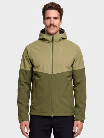 Schöffel Outdoorjas 'Yew' in Groen: voorkant