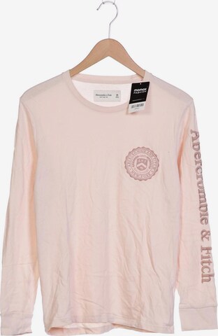 Abercrombie & Fitch Langarmshirt XS in Pink: predná strana