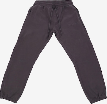 DropsizeLoosefit Sportske hlače ' ' - crna boja: prednji dio