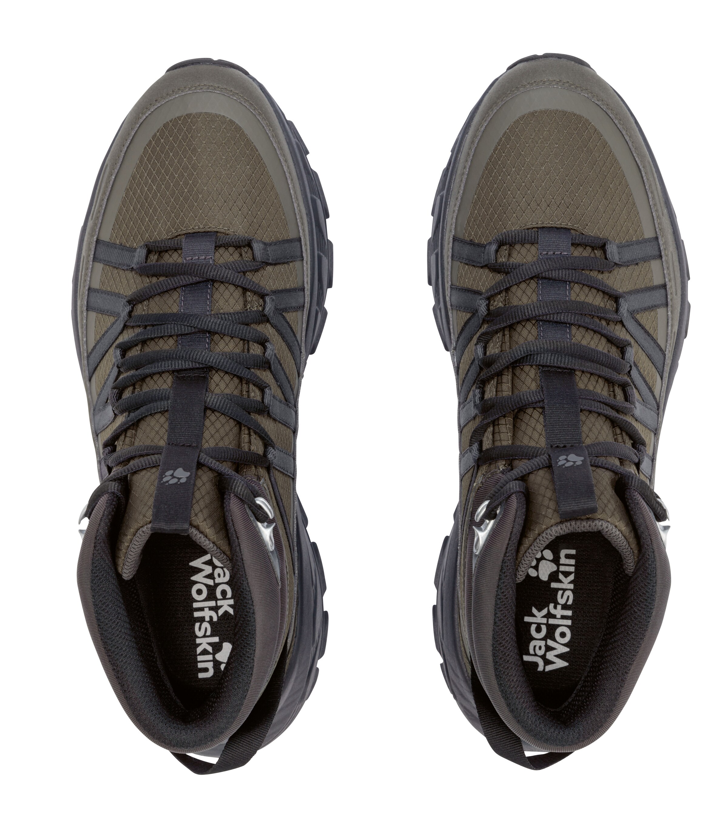 JACK WOLFSKIN Boots in Green