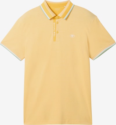 TOM TAILOR T-Krekls, krāsa - dzeltens / piparmētru / balts, Preces skats