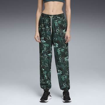 PUMA Regular Sports trousers 'Green Terrains' in Green: front