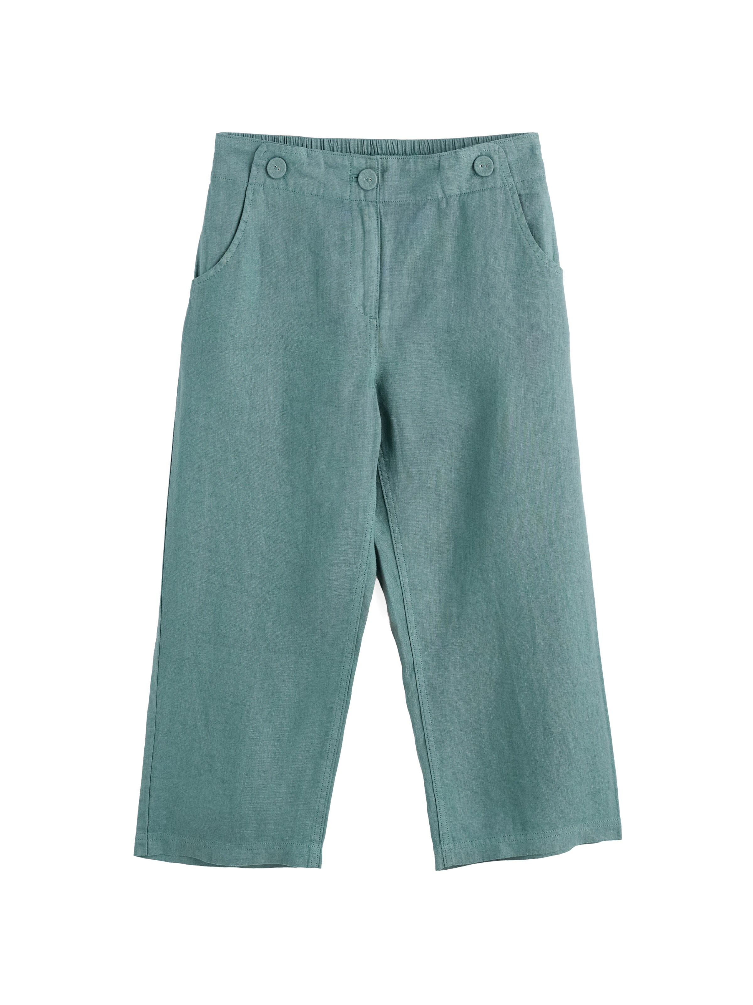 Seasalt Cornwall Trousers 'Brawn Point' in Green: front