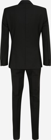 BOSS Slimfit Anzug 'Huge' in Schwarz