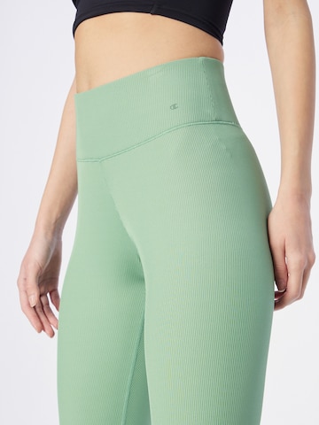 Champion Authentic Athletic Apparel Skinny Športne hlače | zelena barva